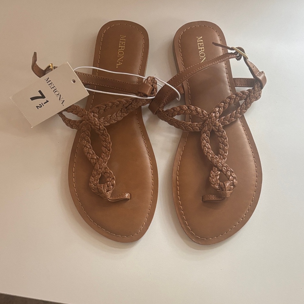 Merona Women's Tan Braided Sandals